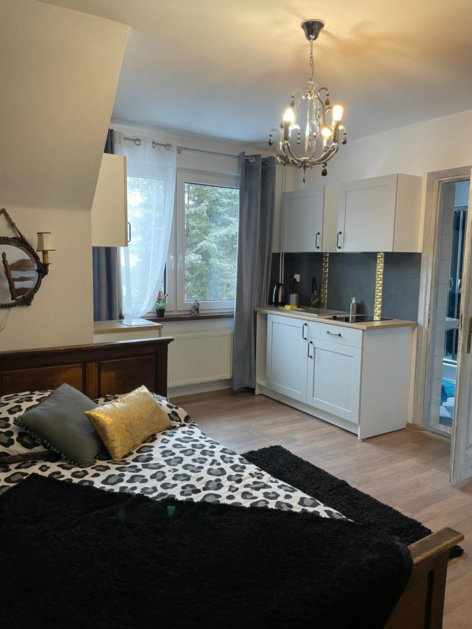 Apartamenty I Pokoje U Staszelow โปโรนิน ภายนอก รูปภาพ